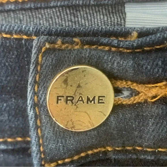 FRAME DENIM Le Skinny de Jeanne Wellington Jeans Mid-Rise Style# LSJ132 Size 28 - Picture 14 of 14